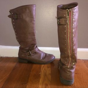 girls tan boots